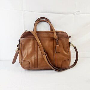 Vintage Coach Bleeker Commuter Briefcase with Detatchable Cross Body Strap